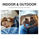 TANSTRIDER Sleeping Bags for Adults Teens, 3 Season Lightweight Camping Sleeping Bag, Compact Waterproof Backpacking Gear for Men Women, Warm Weather Hiking Travel, Compression Sack, 86.6x31.5, 3lb