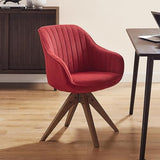 Art Leon Desk Chair No Wheels - Mid Century Modern Office Chair