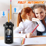 Electric Pencil Sharpener for Colored Pencils 7-11.5mm, Fully Automatic Robot Pencil Sharpener, Auto in & Out