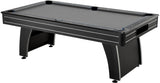 Fat Cat Tucson 7 Foot Pool Table with Automatic Ball Return, Billiard Table with Arcade Style Black Finish, 818 Bumpers, Includes Cues and Balls