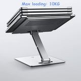 Laptop Stand Riser Height Adjustable Aluminum Foldable Tablet Stand