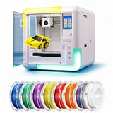 3D Printer for Kids & Beginners, AI-Powered Fully Assembled 3D Printer with Up to 400mm/s Speed, Auto Leveling, X-Maker AI+