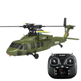 K200 6CH RC Helicopter with Optical Flow Positioning, Brushless Direct-Drive Motor, Barometric Altitude Hold, Aerobatic Inverted Flight, Modular Battery, Scale Simulation Model(Green/3 Battery)