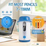 Electric Pencil Sharpener, Low Noise Fully Automatic Pencil Sharpener for Classroom,6.9-10.8mm Colored/Jumbo Pencils