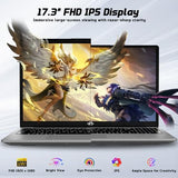 NIMO 17.3" FHD IPS AI-Ready Student-Laptop-Computer Pentium N100