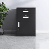 x3anggyt5 Office 3 Layer Large Capacity File Cabinet Office