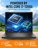 Dell 15 DC15250 Touch Laptop Intel i7-1355U(10-Core) 32GB DDR5 RAM 1TB SSD