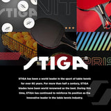 STIGA Carbon Series Indoor Ping Pong Tables with 15mm - 18mm Performance Top, QuickPlay Assembly, Built-in Ball Storage, Foldable Playback Mode & Lockable Casters