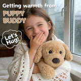 Dog Stuffed Animals, Microwavable Stuffed Animal Adorable Fluffy Puppy Plush for Warmth, Heatable Coolable Lavender Scent Puppy Plush Toy, Cute Soft Dog Plushies for Kids Adults Gift, Golden Retriever