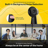 180 4K Panoramic Video Conference Camera w/ 180° & 120° View, Premium Webcam, Full Room Coverage, AI Auto Framing