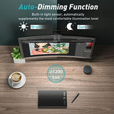Quntis Monitor Light Bar PRO+ with Remote Control, Fit for Curved/Flat Monitor