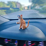 Fun Cat Car Decorations - Rear View Mirror Ornament & Interior Accessories