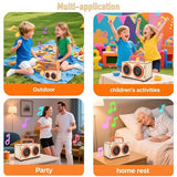 STEM Projects for Kids & Adults Age 8-12, Build Bluetooth Speaker Kit, DIY Crafts Science Experiment Electronics Sound Amplifier Set, Birthday Gifts for 9 11 13 14 15 16 Teens Boys with Orange Handle