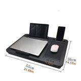 ONMYJFD Laptop Desk Stand Portable Wood Tablet Table Ergonomic Lap Desk