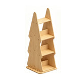 Tree Bookshelf,Rotating Bookcase,Book Organizer Shelves