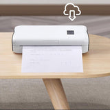 GRSJKRI Thermal A4 Printer Home Error Homework Photos Portable Mobile Office