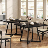 Tribesigns Square Commercial Dining Table Set of 4