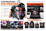 indhnx A3 DTG Printer with XP600 Industrial Printhead