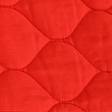 Sunnydaze Double Quilted Polyester Hammock with Detachable Pillow - 440-Pound Capacity - Red