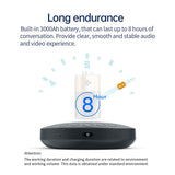 YMGSCC Speakerphone Conference Microphone Omnidirectional Computer Mic 360° Voice Pickup Touch-Sensor
