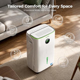 ZAFRO 7500 Sq.Ft Dehumidifier for Basement, Max 150 Pints/Day, Energy Star