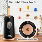 Electric Pencil Sharpener, Auto in & Out, Fully Automatic Pencil Sharpener, Rechargeable Hands