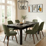 BERRY NEST Dining Table, 70" Rectangular Kitchen Table for 4–6 People