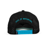 S A Soul of Adventure Performance Snapback Hat | Water-Resistant Baseball Cap for Men & Women