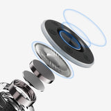 Bluetooth Shower Speaker, Portable Speaker Bluetooth 5.3 with Suction Cup, Wireless Speakers Waterproof IP7, RGB Lights, Built-in Mic, Small Speakers for Bathroom, Party, Beach, Pool 2025 new, Black
