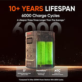 Jackery Portable Power Station Explorer 240D, 256Wh Backup Lithium Battery, with Car Charger Cable (DC8020)