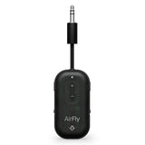 Twelve South AirFly Pro 2, Bluetooth Adapter, Pair 2 AirPods, Black Ice