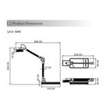 Smart Book Scanner Portable Document Scanner, Digital Classroom Document Camera Visualizer with HD USB Port