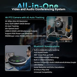 Zoom Conference Room Camera System Camera and Conference speaker with microphone Bundle for large Meeting Room