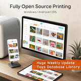 3D Printer for Kids, AI-Powered Fully Assembled 3D Printer with Up to 400mm/s Speed, X-MAKER JOY AI+