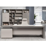 ABHNUGFS Study Writing Table PC Desks Boss Office Desk Manager Modern Executive Supervisor(160 * 80 * 75cm)