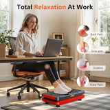 AXV Vibration Plate Fitness Platform Exercise Machine Vibrating Shaking Full Body Shaker Workout Vibrate Stand Shake Board Sport Gym for Weight Loss Fat Burner for Women Men