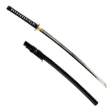 Damascus Musashi Katana, 1045 Carbon Steel Hand Forged Full Tang Sword