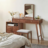 YESWOOD 40''-57'' Extendable Vanity Desk with Dresser