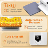 Digital Heat Transfer Sublimation Printer Press Industrial-Quality Power Shirt Press for Home Crafters and Beginners Visit the AKEYDIY Store
