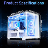 suevery Prebuilt Gaming PC, Core I9, RTX 5060TI 8G Desktop Computer