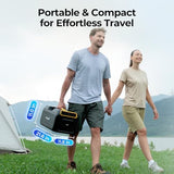 BougeRV PC35 Portable Air Conditioner 3500BTU, Tent Air Conditioner with App Control, Low Power Camping AC Unit for Tent, RV, Van Life, Indoor & Outdoor Use (2026 New)