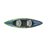 INTEX 68306EP Challenger K2 Inflatable Kayak Set: Includes Deluxe 86in Kayak Paddles and High-Output Pump – Adjustable Seat with Backrest – Removable Skeg – 2-Person – 400lb Weight Capacity Intex