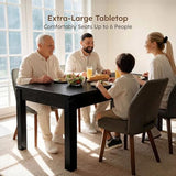 BERRY NEST Dining Table, 70" Rectangular Kitchen Table for 4–6 People