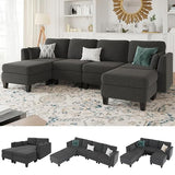 Modular Sectional Sofa 6 Seaters Modular Sleeper Sofa Couch