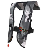 Eyson Inflatable Life Jacket Inflatable Life Vest for Adult Classic Manual (709 White Camouflage)