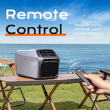 BAYKUL Portable Tent Air Conditioners,6800/7500 BTU Cooling&Heating 5-in-1 Portable Air Conditioner,Compact Design for Indoor & Outdoor Use for Picnics,Truck,RV,Van Parking Cooling