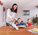 Dustbuster Handheld Vacuum, Cordless, AdvancedClean+, White BLACK+DECKER