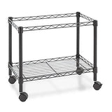 Alera ALEFW601424BL Single-Tier Rolling File Cart
