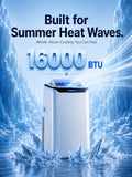 Portable Air Conditioner, 16000 BTU Fast Cooling for Large Rooms up to 850 Sq.Ft