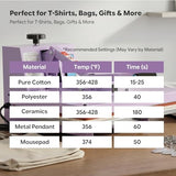 Professional 16x24 Inch Heat Press Machine, 2000W High Power Manual T-Shirt Press with Slide-Out Drawer